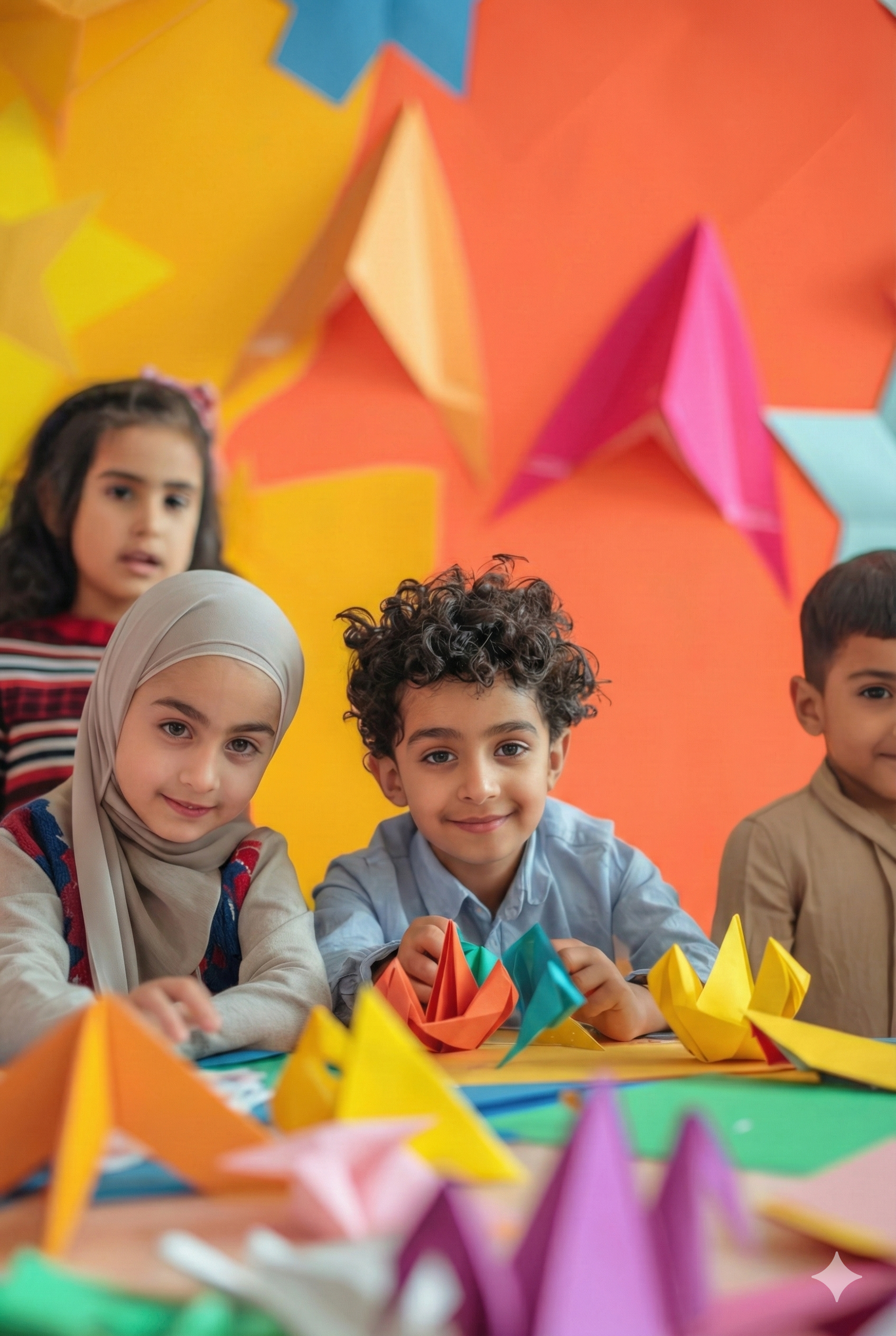 Kinderen die werken aan weerbaarheid en zelfvertrouwen